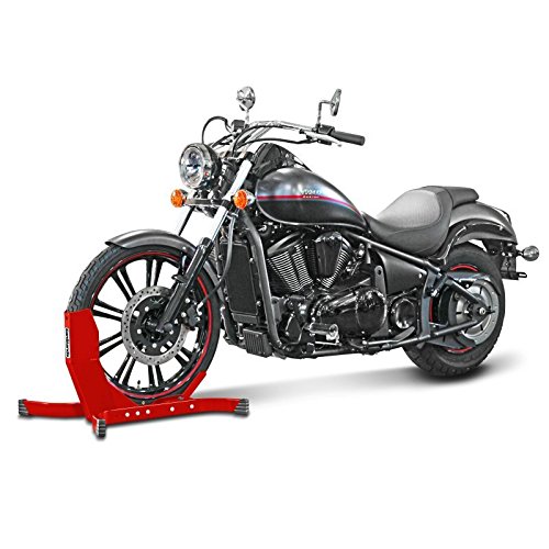 ConStandsEasy Plus-Motorcycle Stand Suzuki GSX-R 1000 Red Paddock Front Wheel Chock Transport Motorbike Rocker Universal - Image 7