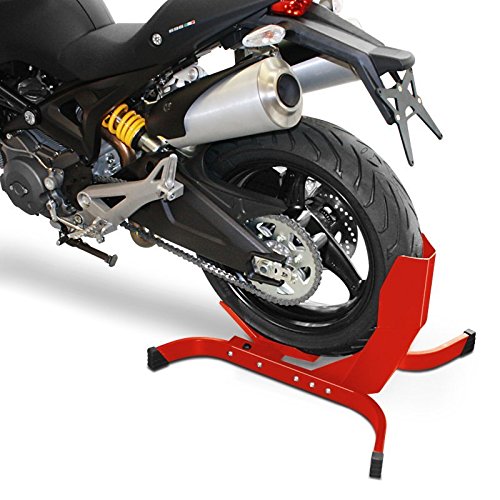 ConStandsEasy Plus-Motorcycle Stand Suzuki GSX-R 1000 Red Paddock Front Wheel Chock Transport Motorbike Rocker Universal - Image 9