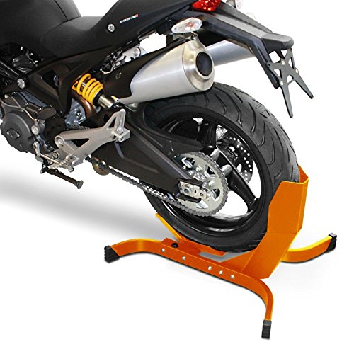 ConStandsEasy Plus-Motorcycle Stand for Honda NC 750 X Orange Paddock Front Wheel Chock Transport Motorbike Rocker Universal - Image 9