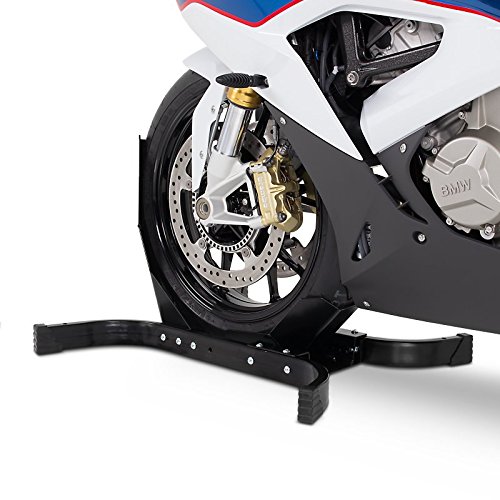 ConStands Easy Plus-Motorcycle Stand Yamaha FZR 1000,FZR 600/R Black Paddock Front Wheel Chock Transport Motorbike Rocker Universal - Image 3